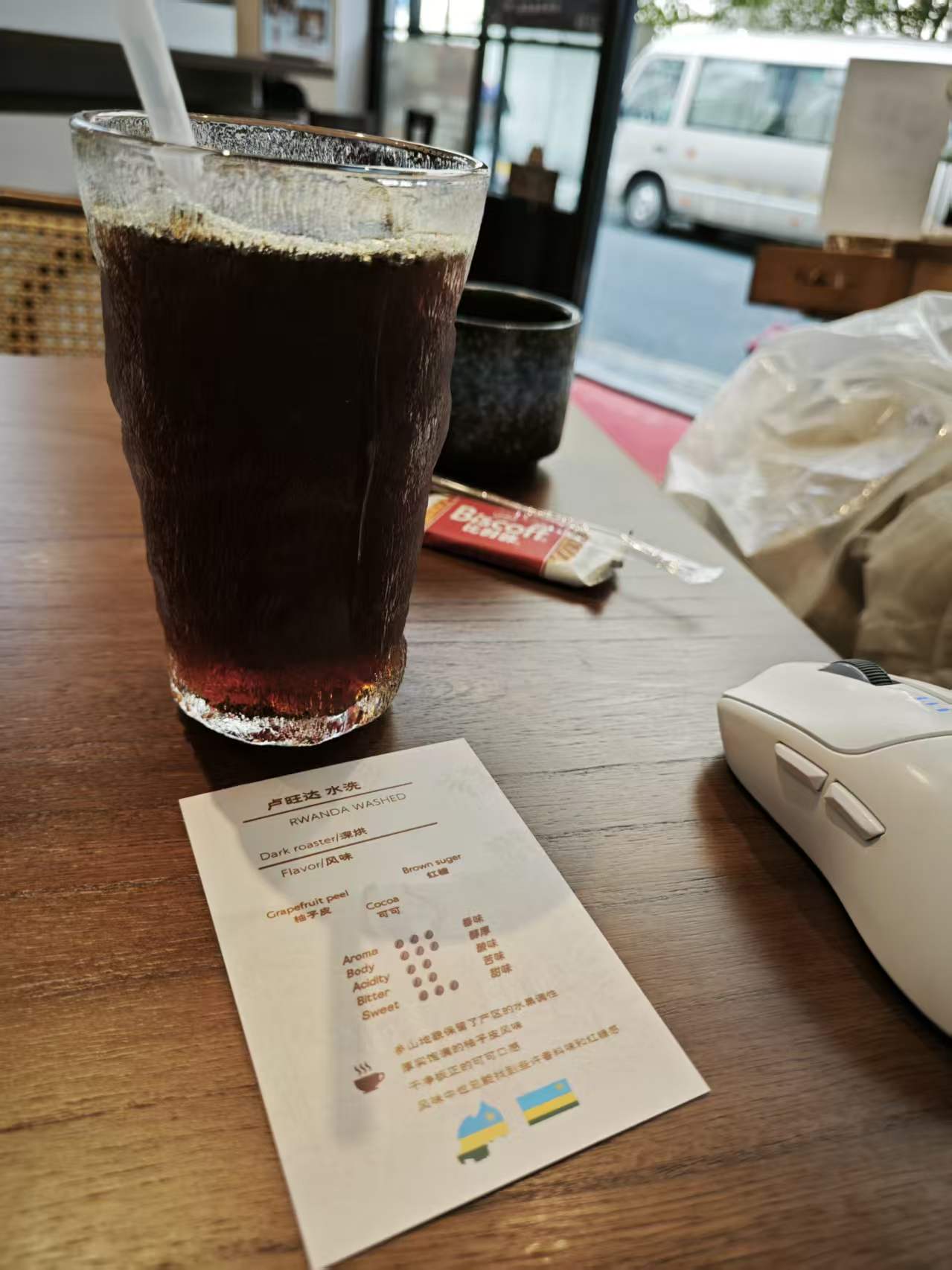 咖啡风味卡片